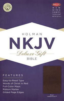 Picture of NKJV B&H Deluxe Gift Brown LeatherTouch