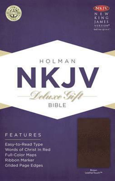 Picture of NKJV B&H Deluxe Gift Brown LeatherTouch